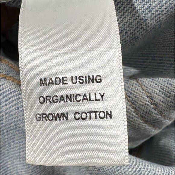 Agolde Women 90s High Rise Loose Fit Raw Hem Destroyed Ripped Jeans Blue Sz 29 - Picture 12 of 14